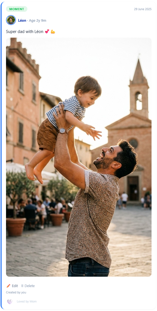 Superdad moment